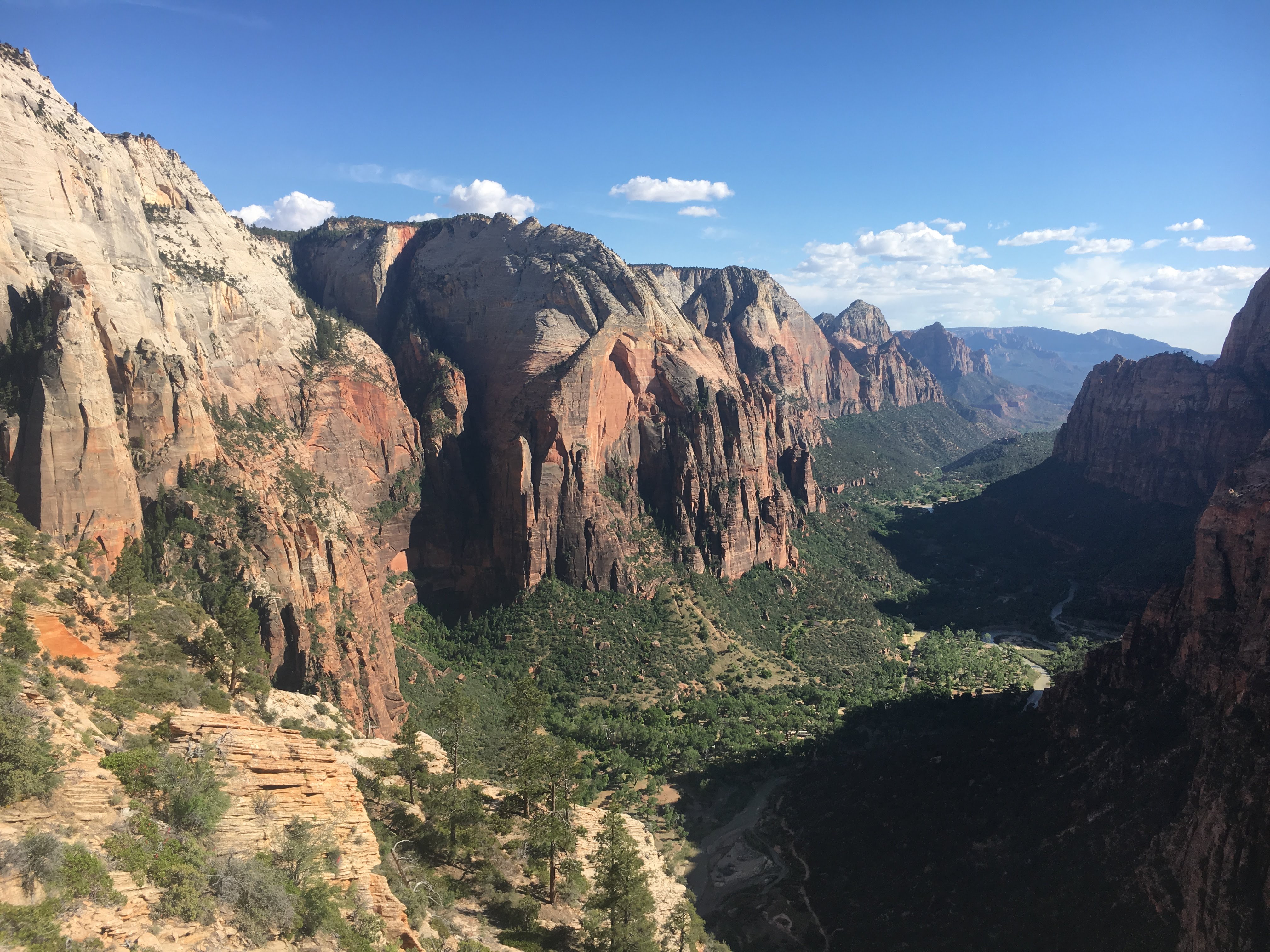 The main canyon of Zion