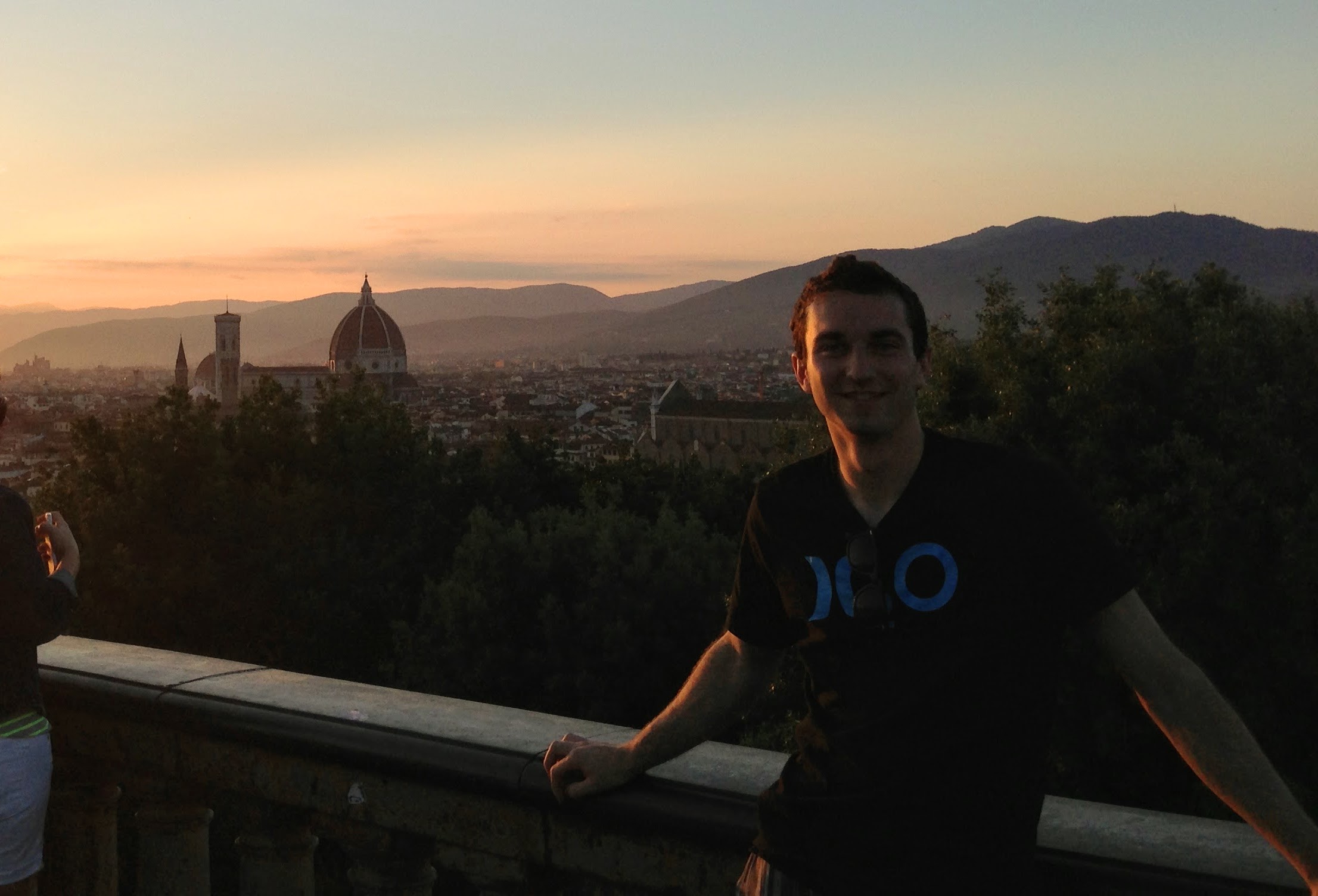 Zach in Florence, Italy - 2013