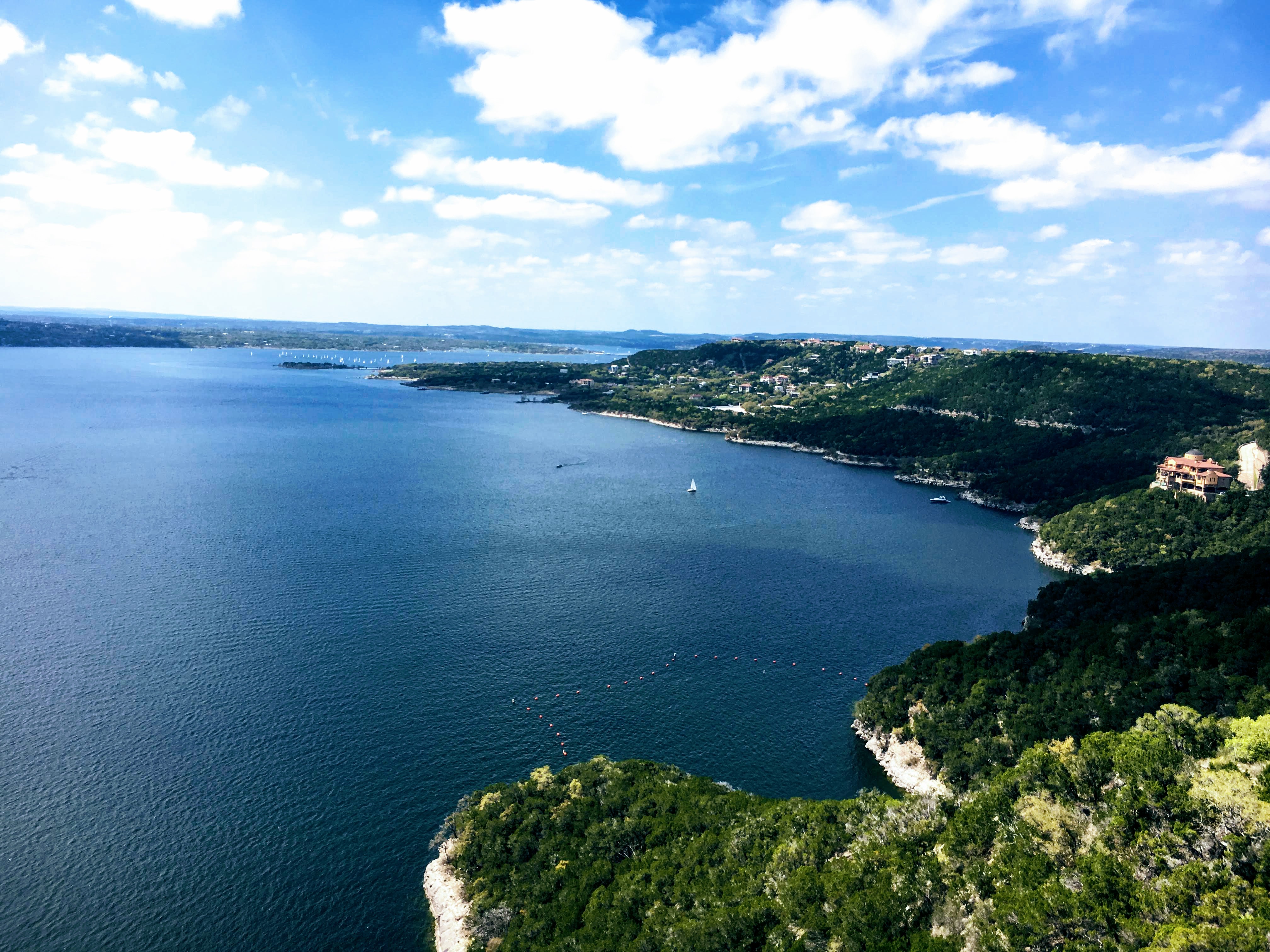 Overlooking Lake Travis