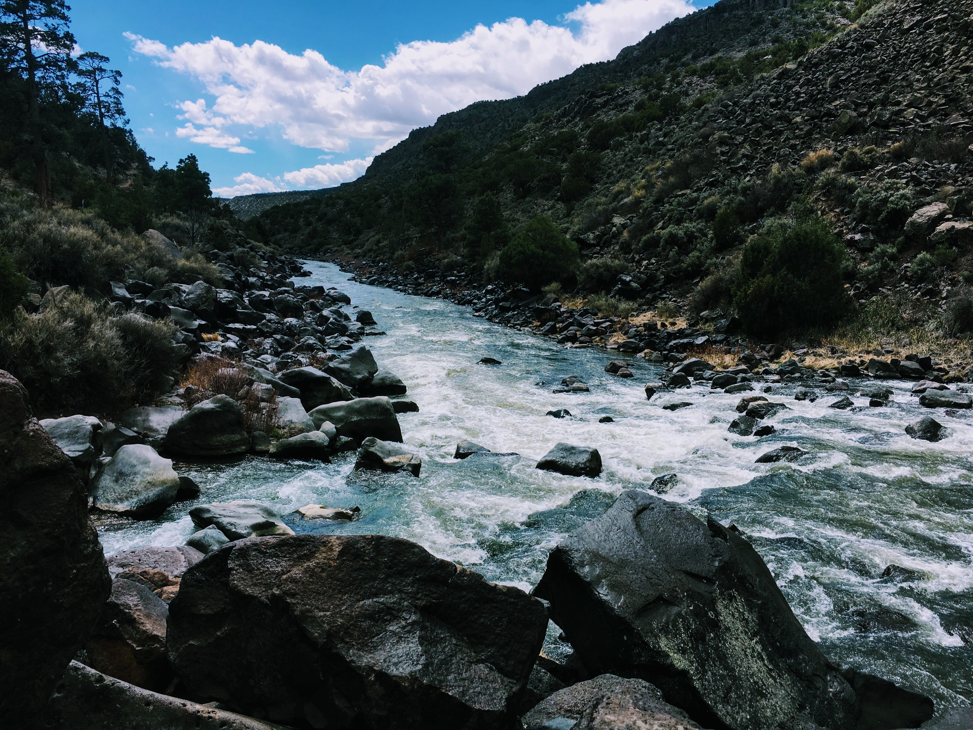 Red River meets the Rio Grande River