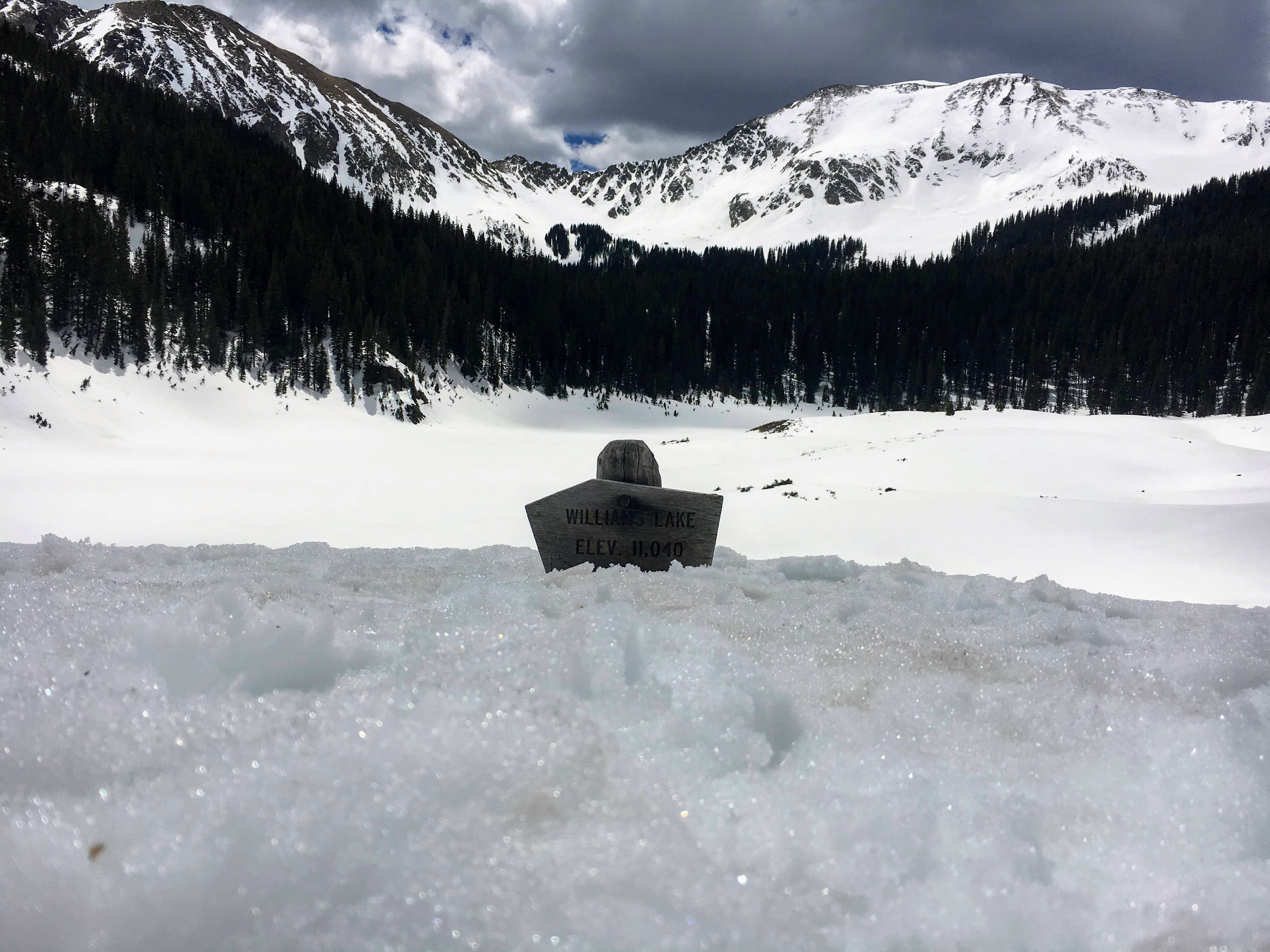 Williams Lake in the Taos Ski Valley